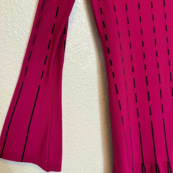 Prabal Gurung Collective Stripe Off The Shoulder Dress
Knit Raspberry 2 - Picture 9 of 11